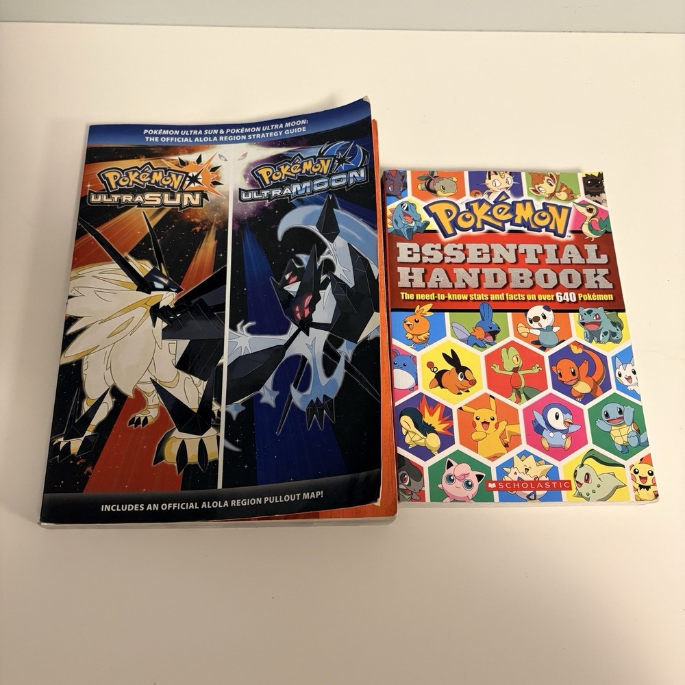 Pokémon Ultra Sun & Ultra Moon Official Alola Region Strategy Guide & Handbook